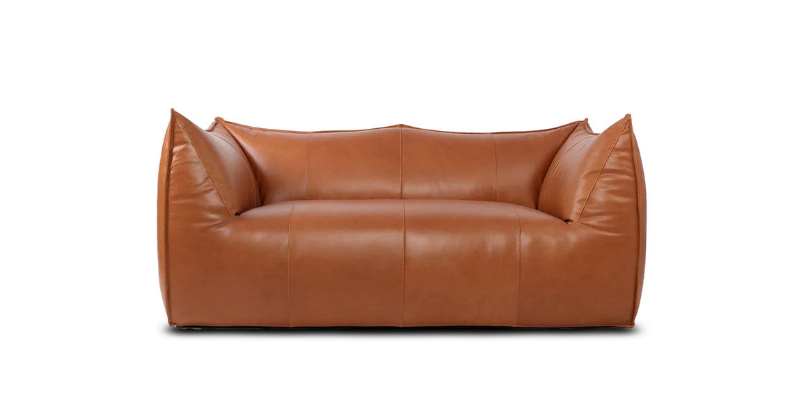Leandro Modern Sofa, Leather