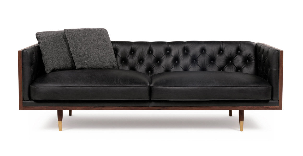 Woodrowy Neo 87" Leather Sofa