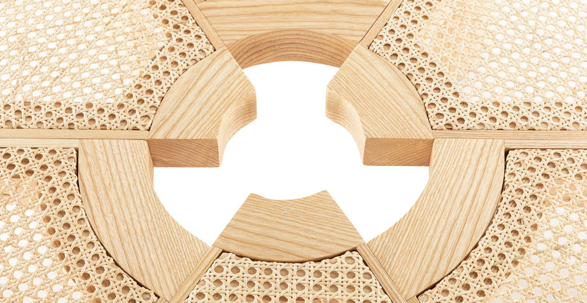 Rio Rattan Low Coffee Table 55"