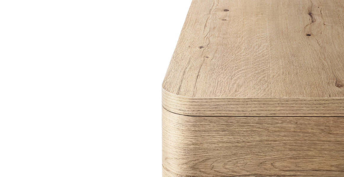 Lumora Square Solid Wood Side Table