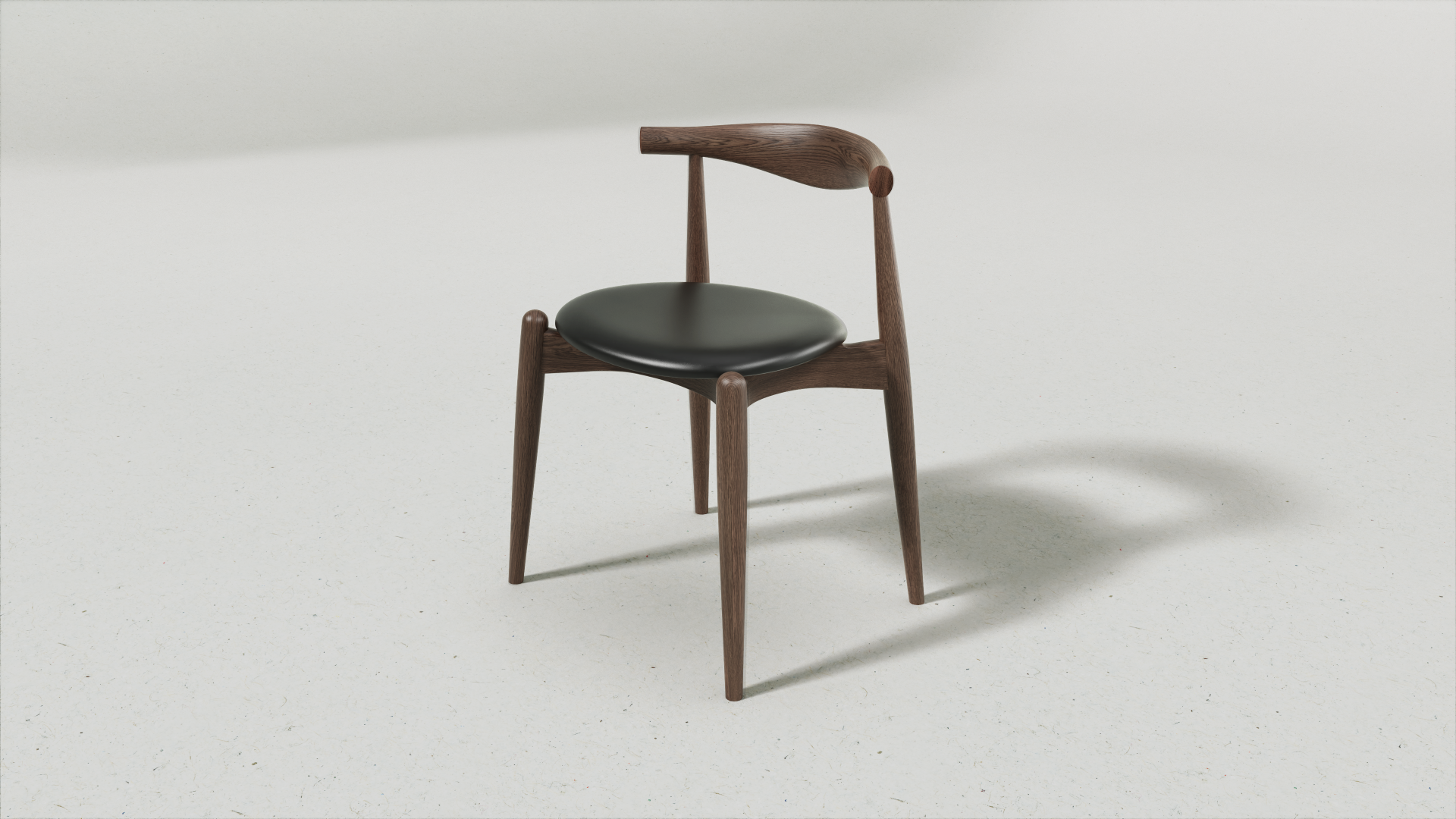 Archway Chair, Dark Wood