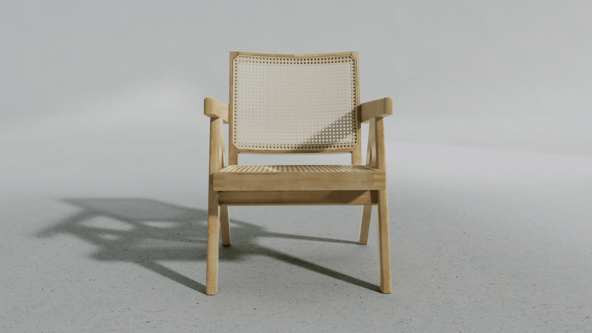 Triad Armchair, Light Wood