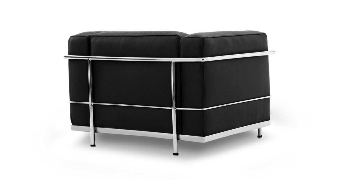 Cubist Wide Chair, Aniline Leather