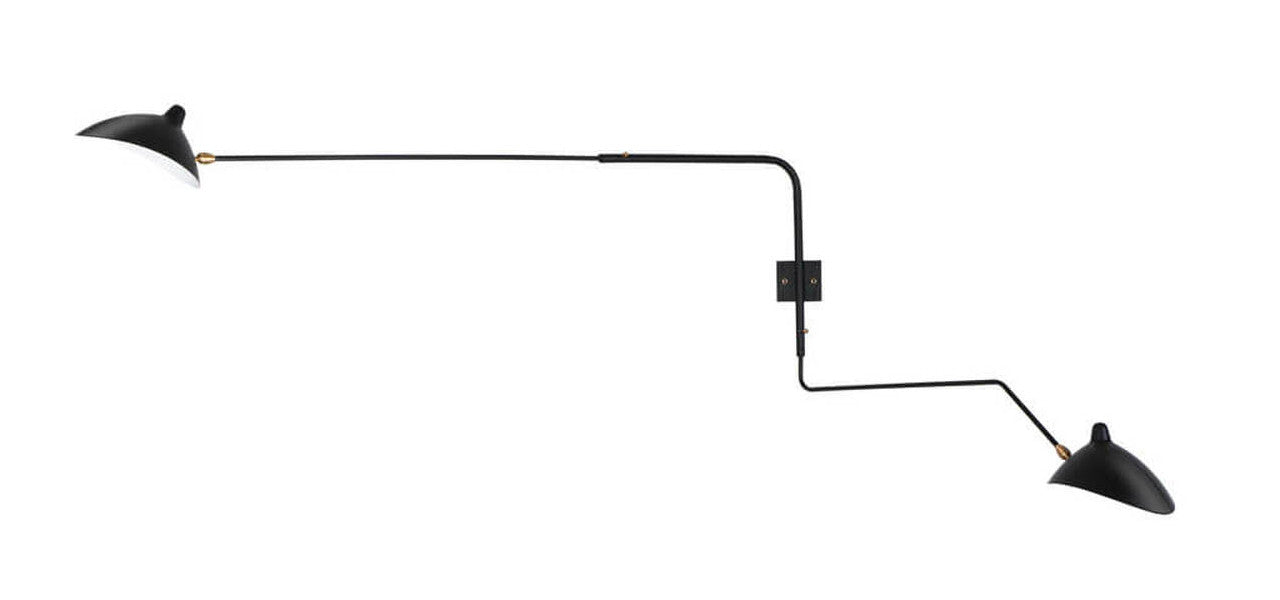 Serge Two-Arm Wall Sconce