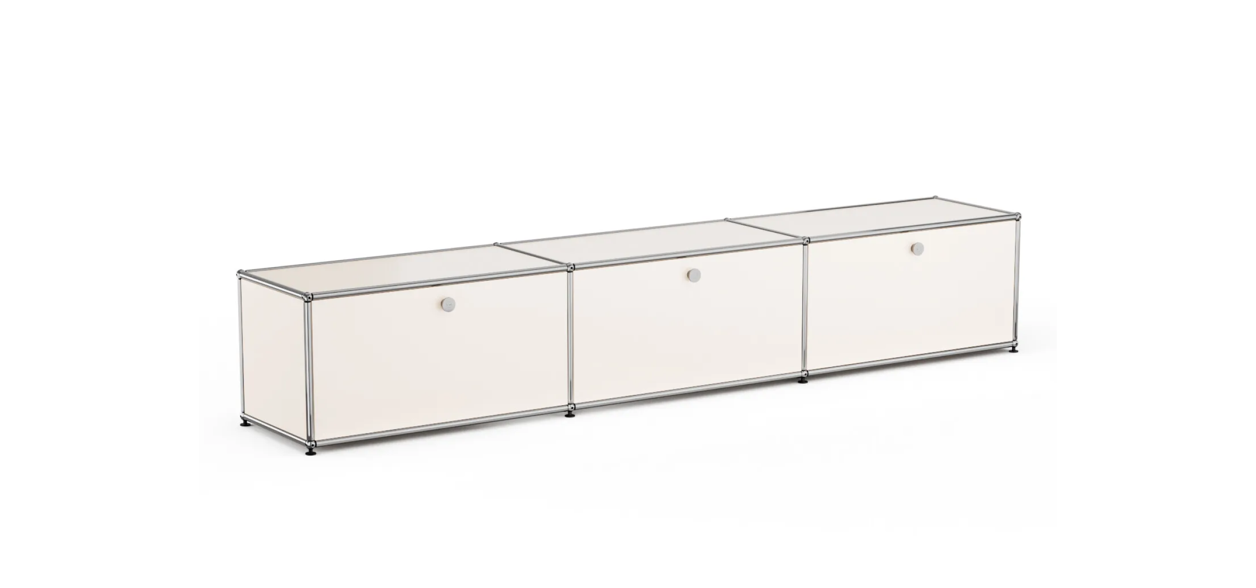 Moduline Storage 3 Sections, White
