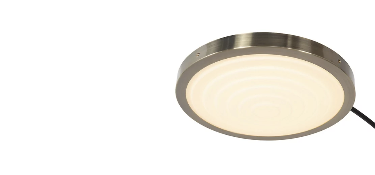 Redondo 1 Light LED Arc Floor Lamp - Matte Black Finish, Weathered Brass, Black Marble Base, Dimmer