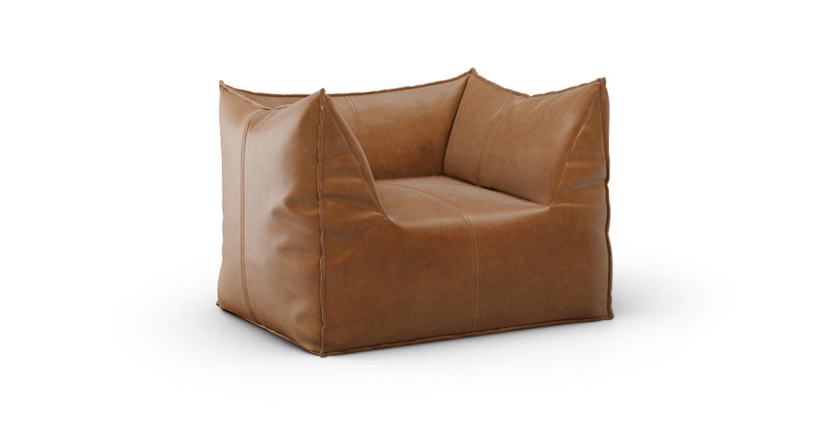 Leandro Modern Chair, Leather