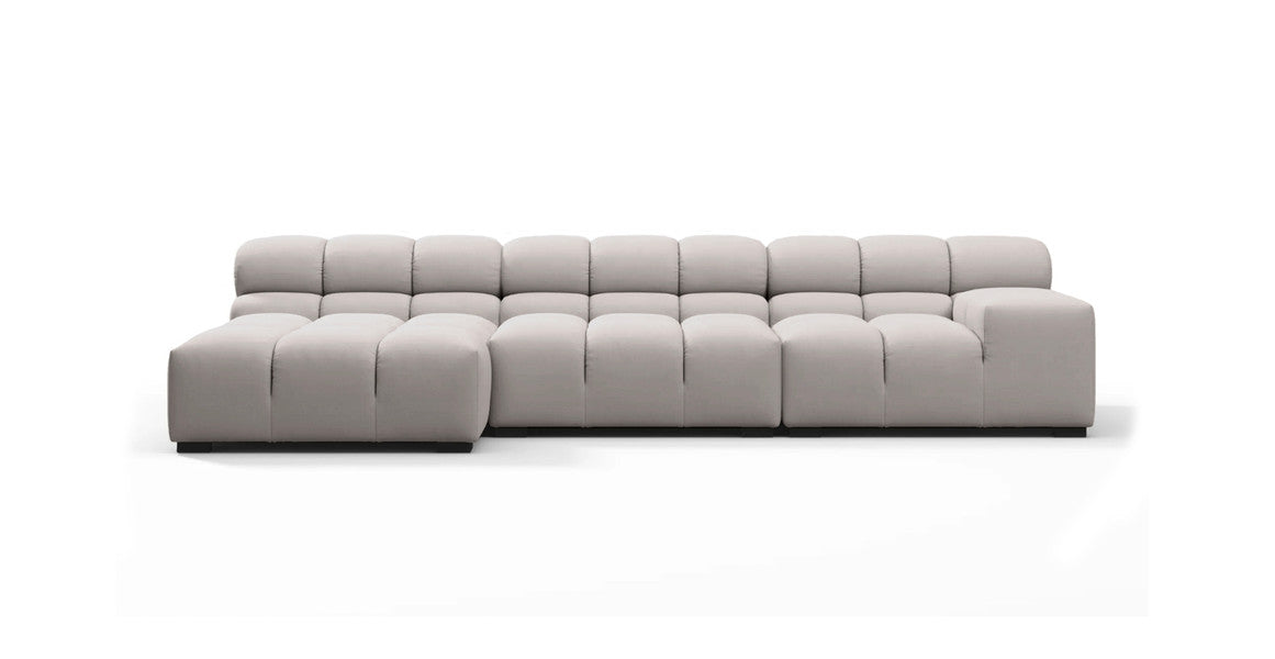 Tufted Sectional Sofa - Left Chaise
