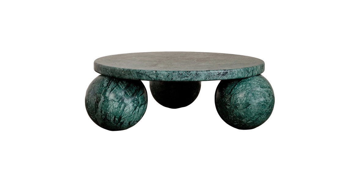 Morrow Round Marble Coffee Table