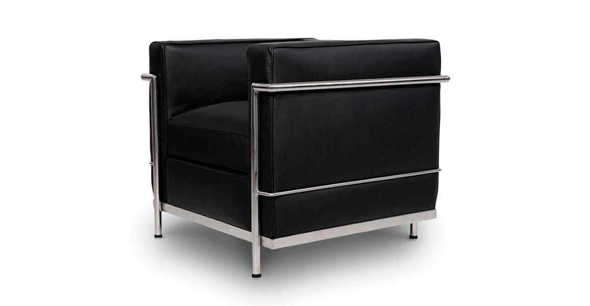 Cubist Sleek Chair, Aniline Leather