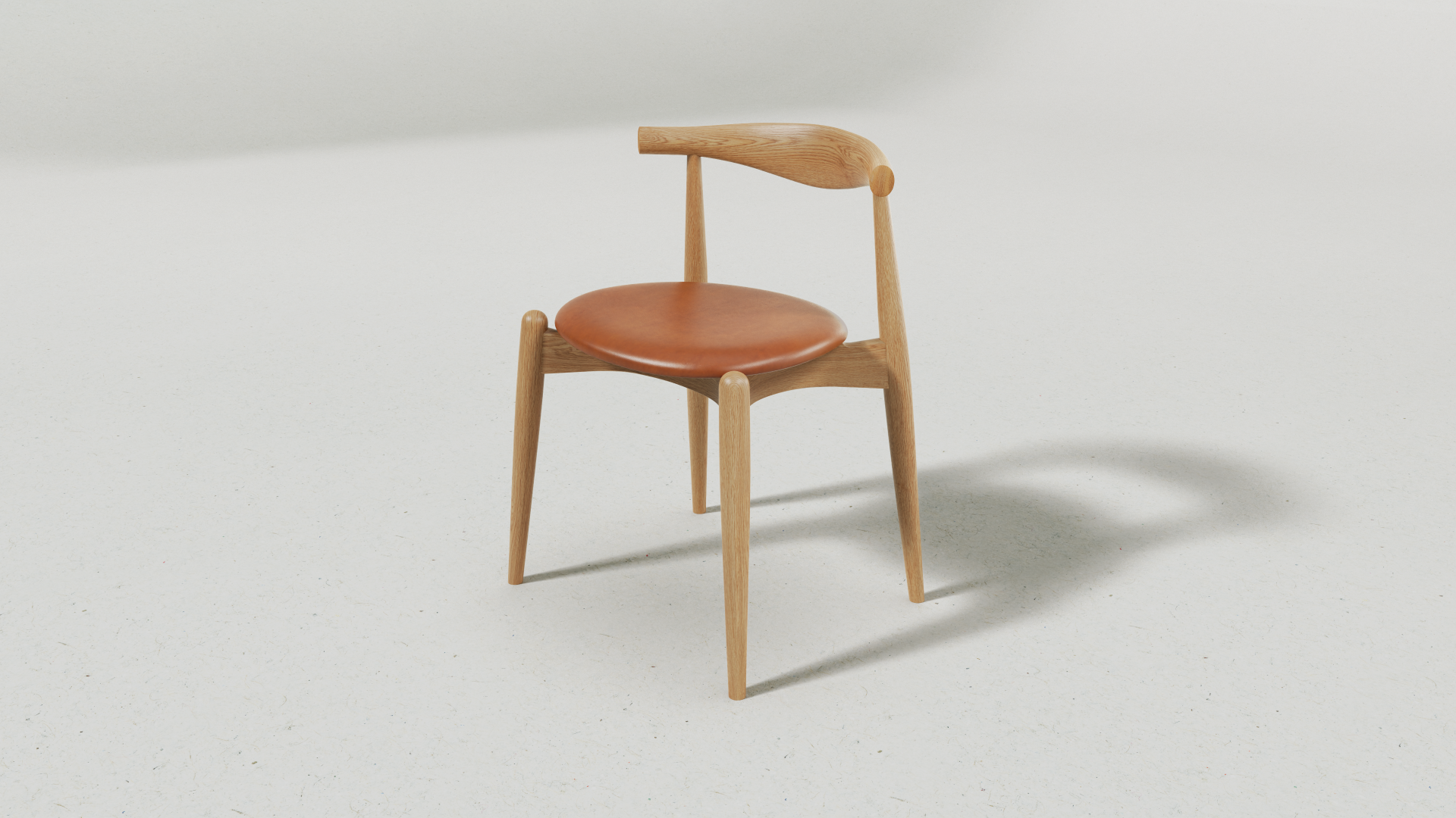 Archway Chair, Rich Wood