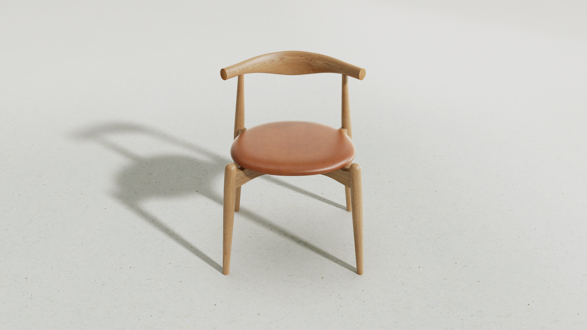 Archway Chair, Rich Wood