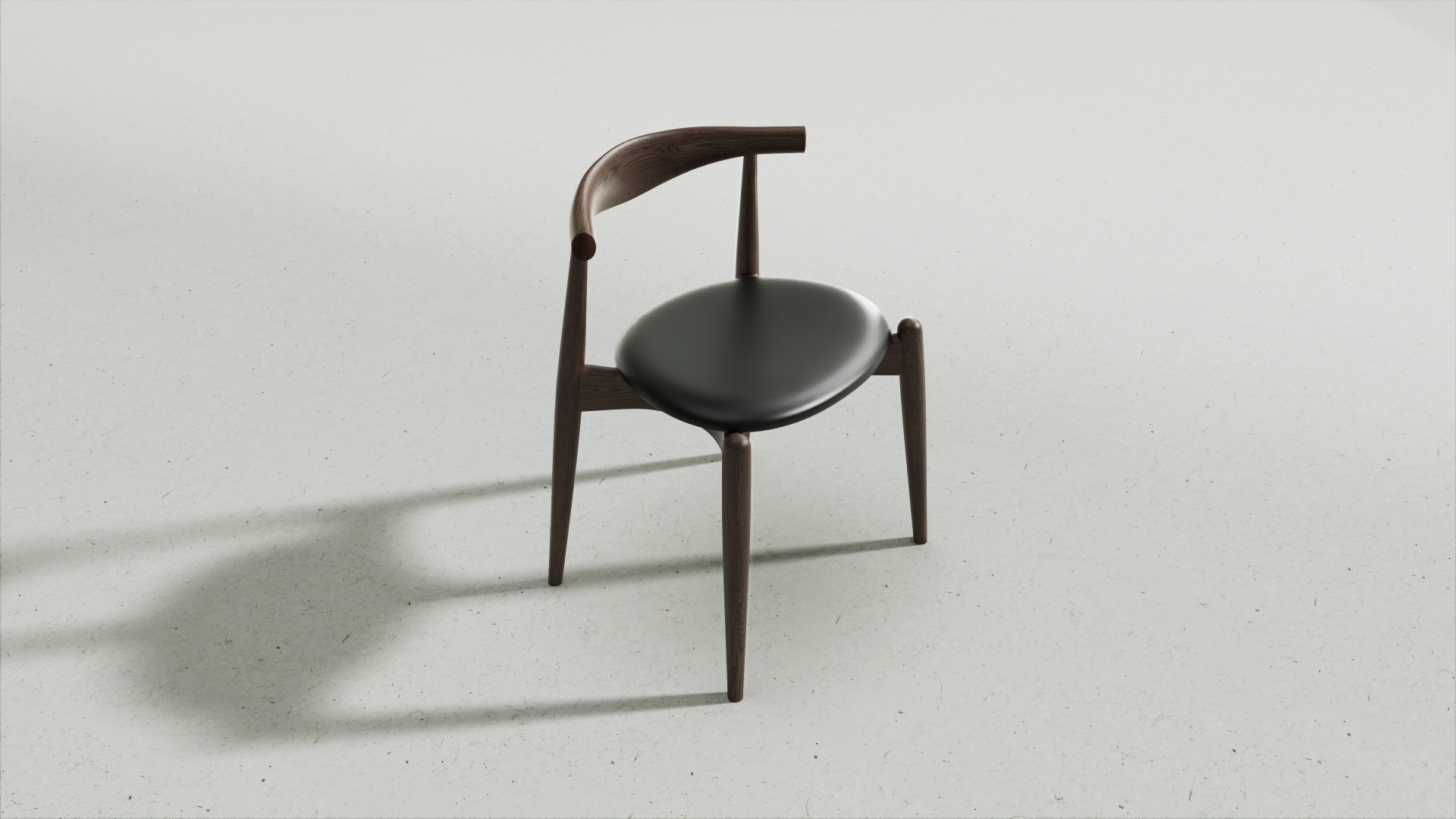 Archway Chair, Dark Wood