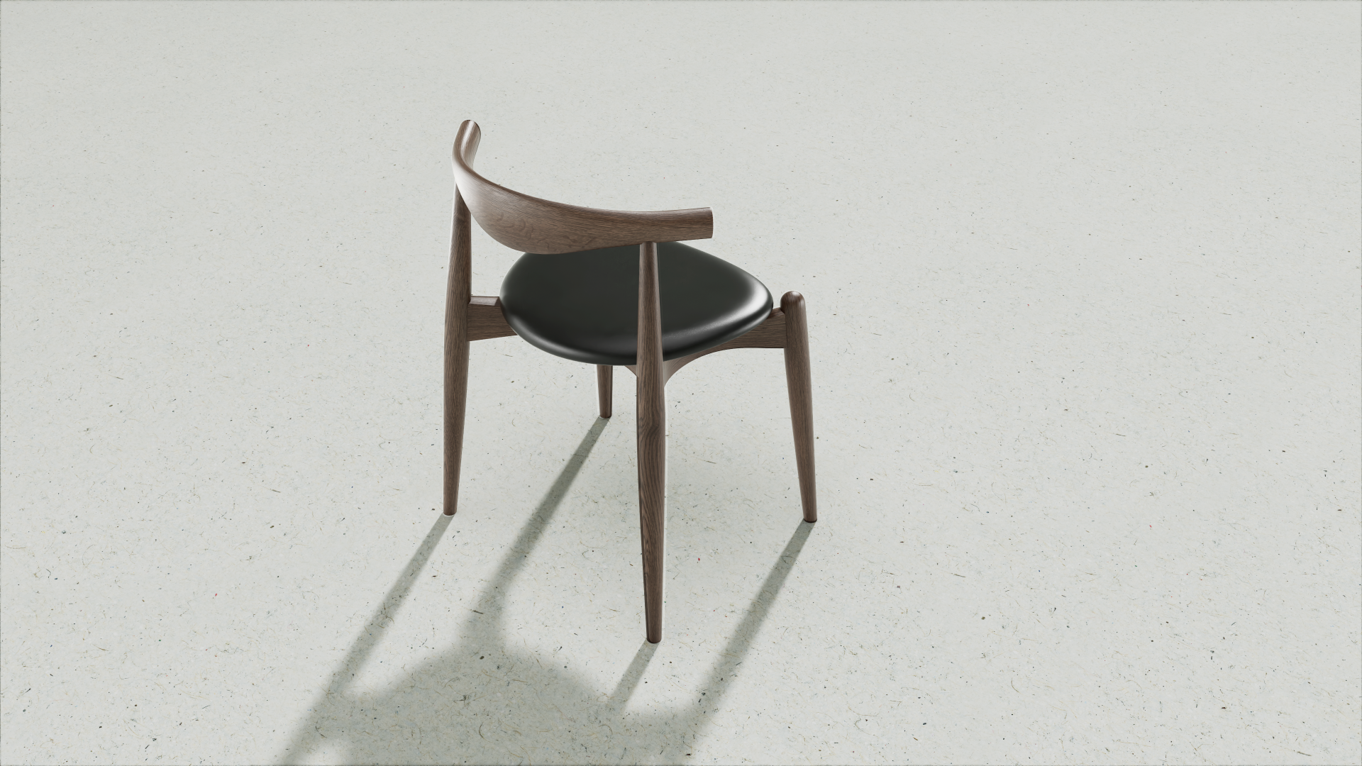 Archway Chair, Dark Wood