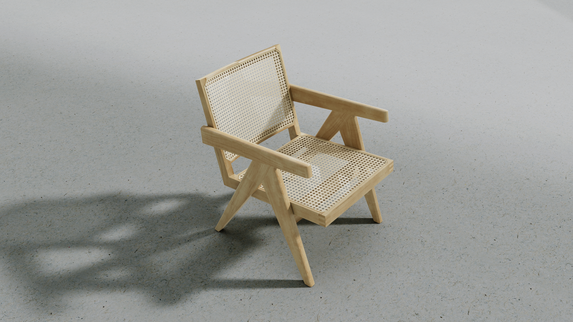 Triad Armchair, Light Wood