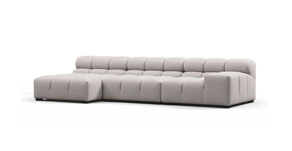 Tufted Sectional Sofa - Left Chaise