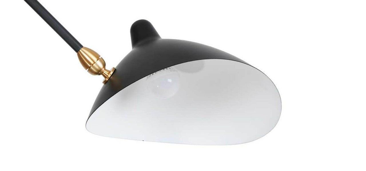 Serge Three-Arm ceiling Lamp