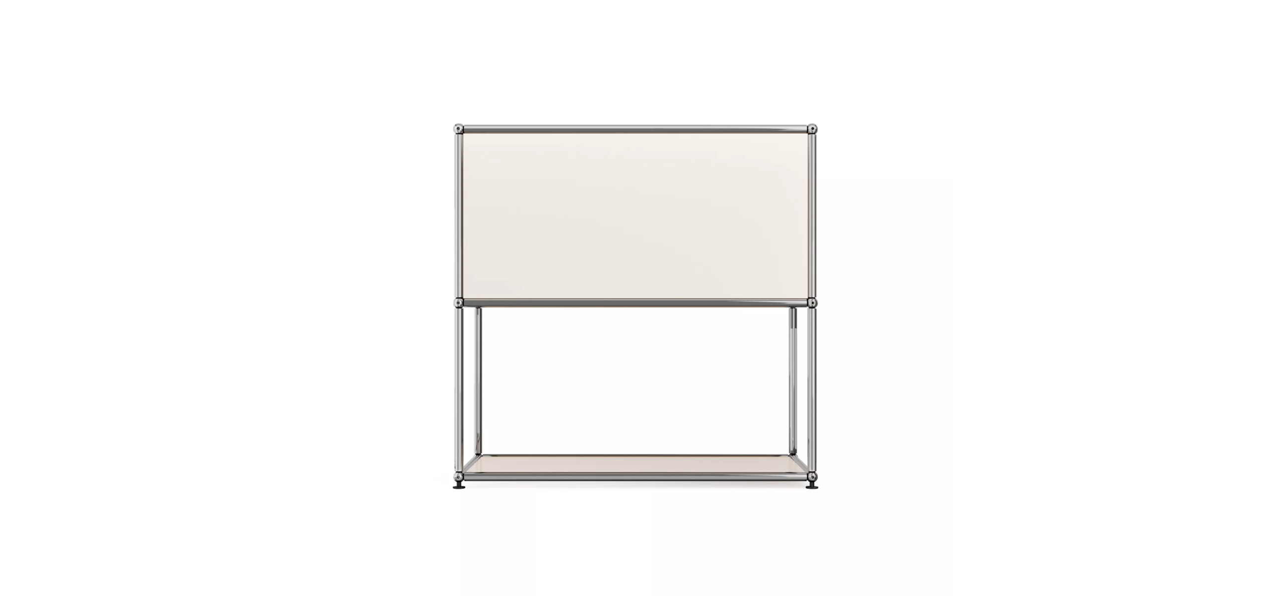 Moduline Credenza 1 Section, White