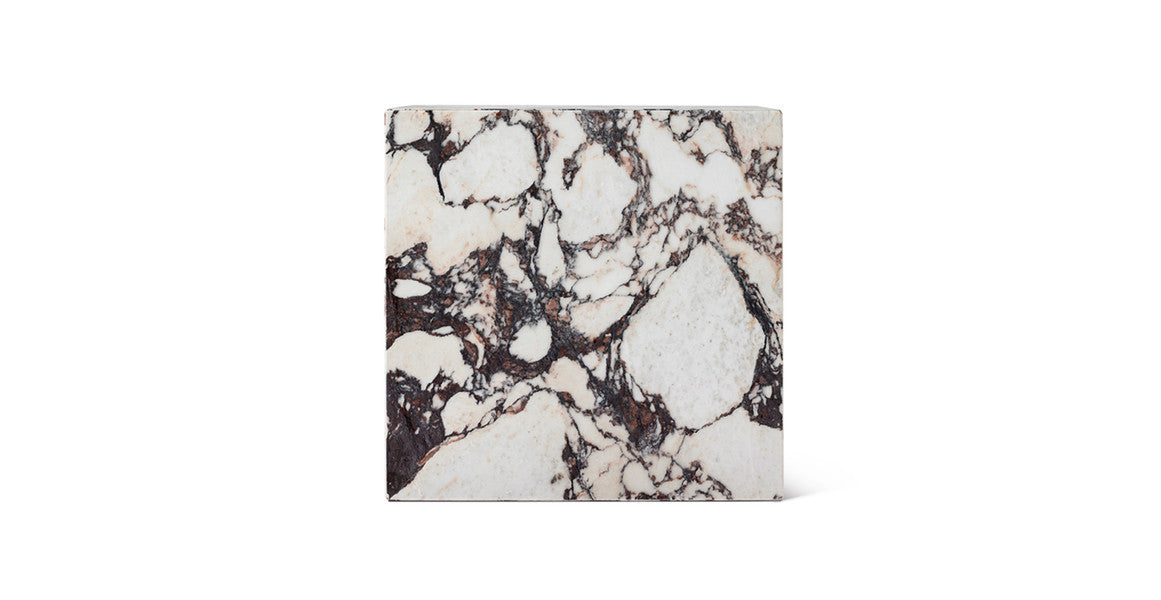 Copenhagen Marble Plinth Cube Small Side Table